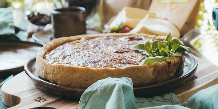 Receita: Quiche Lorraine com Noz Moscada