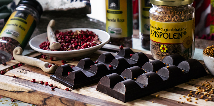 Receita: Chocolate Saudvel com Pimenta Rosa