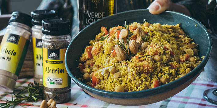 Receita: Cuscuz Marroquino com Alecrim