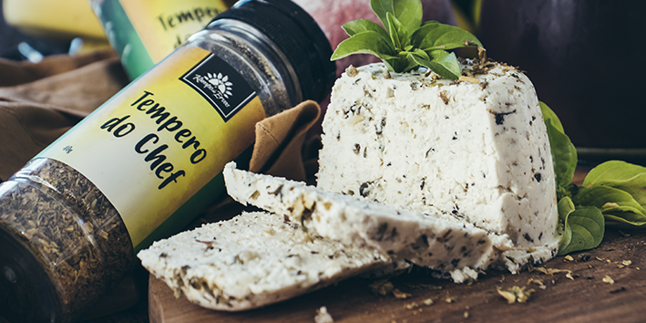 Receita: Queijo Fresco Temperado com Tempero do Chef