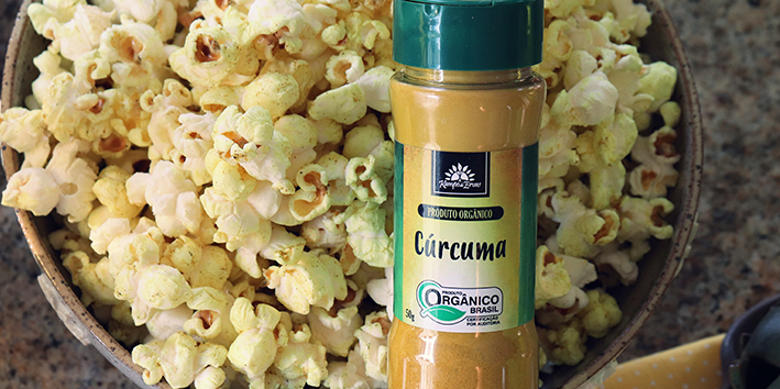 Receita: Pipoca com Crcuma