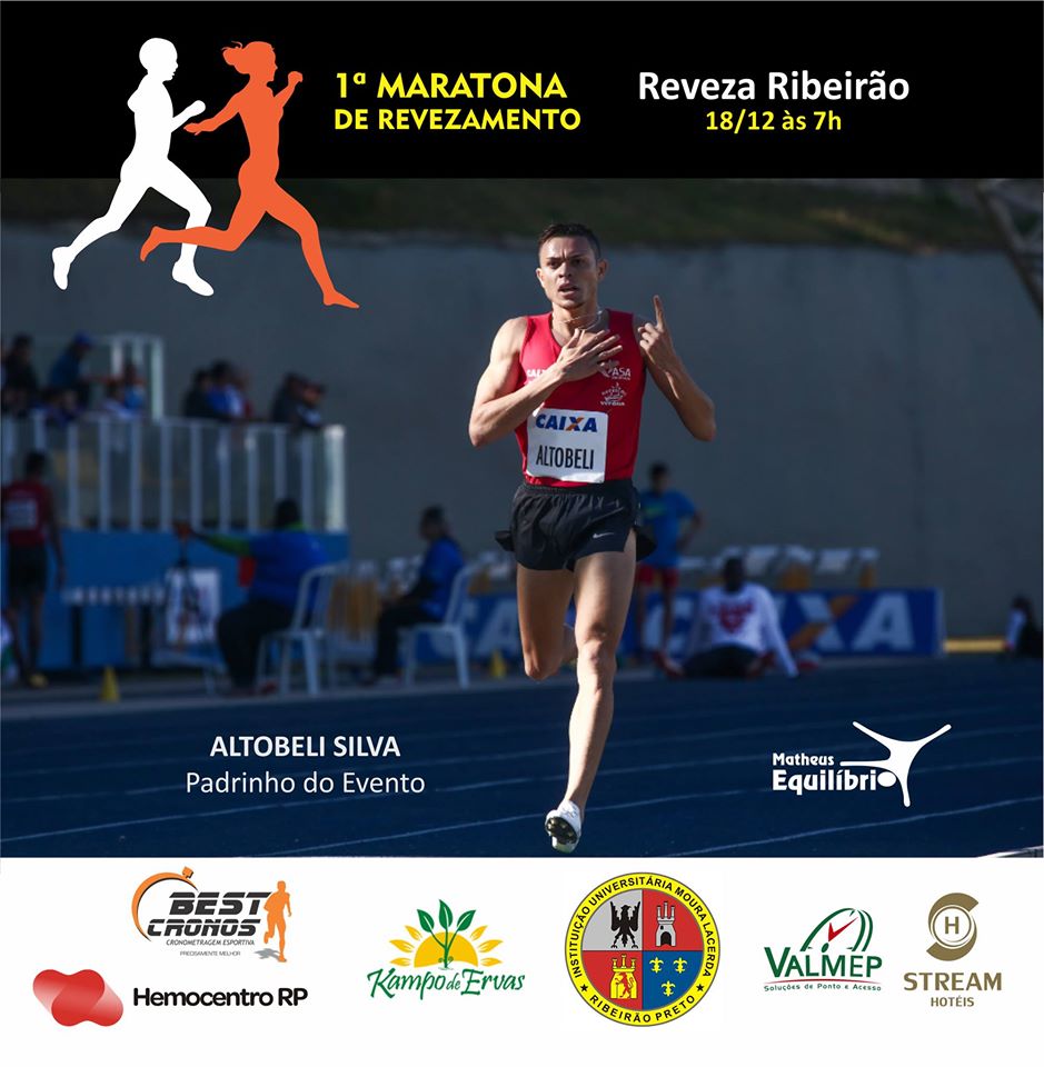 1ª Maratona de Revezamento – REVEZA RIBEIRÃO + Kampo de Ervas