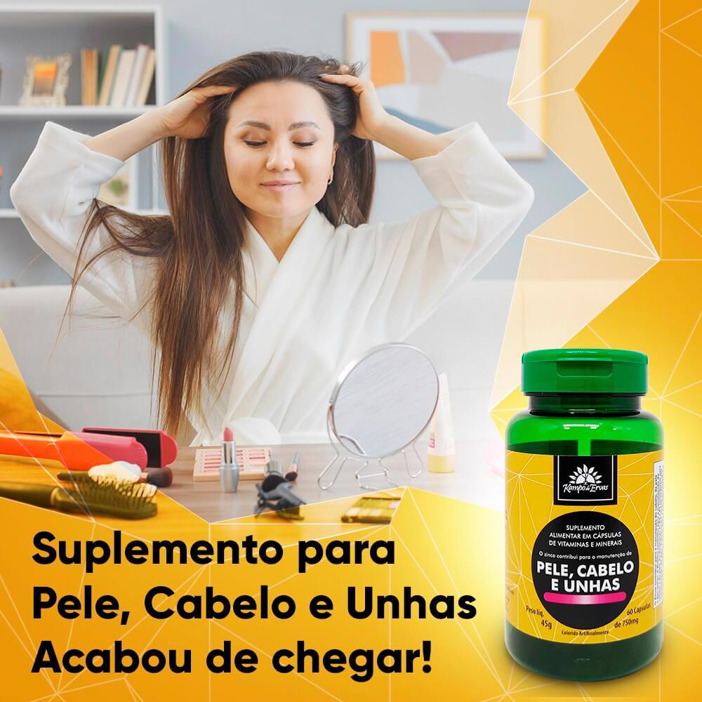 Suplemento para Pele, Cabelo E Unhas