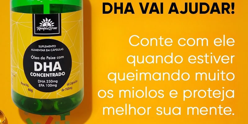 No se esquea da cpsula de DHA da Kampo de Ervas! 🤔💭💊