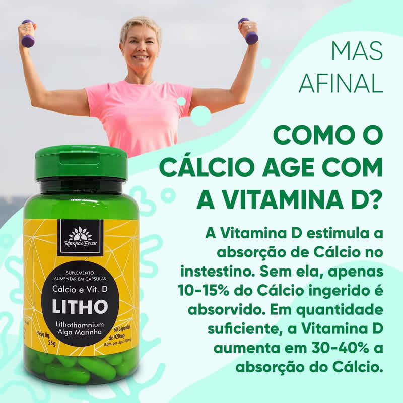 Como o c?lcio age com a vitamina D?