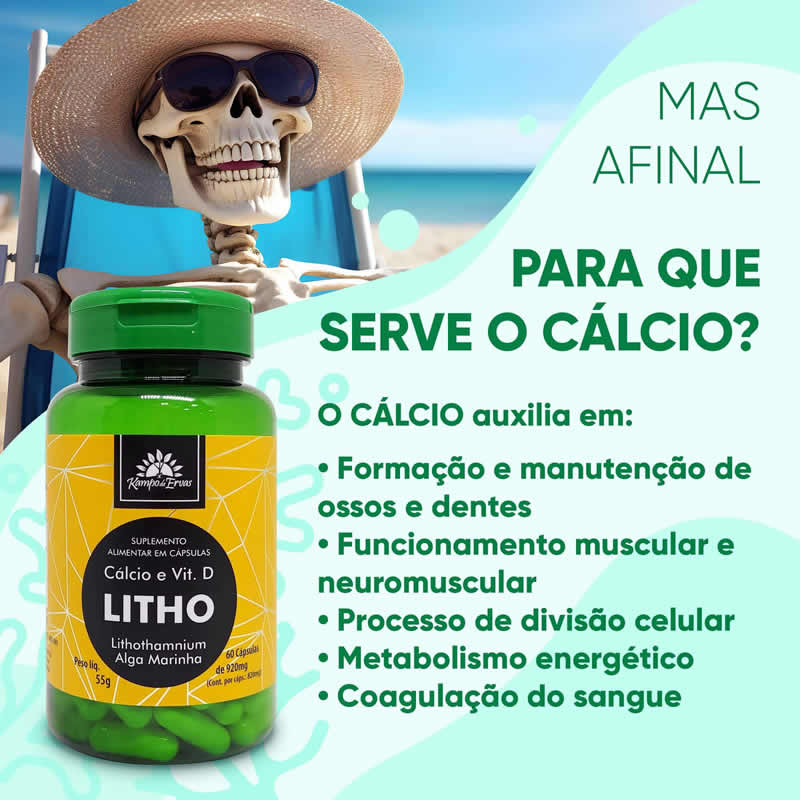 Para que serve o c?lcio?