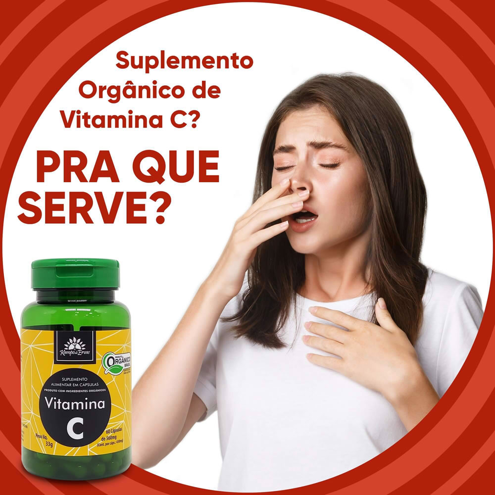 Vitamina C Org?nica com C?rcuma, Pra Que Serve?