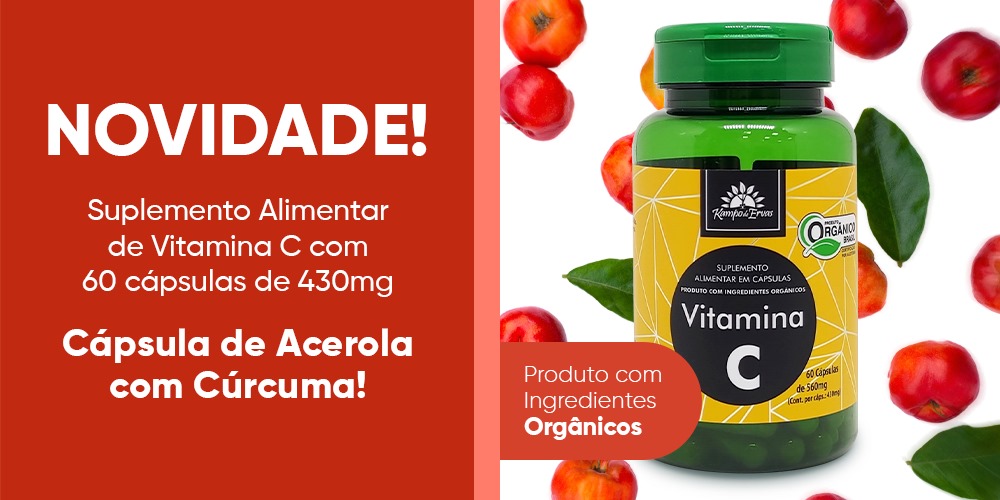 A Vitamina C pode ser orgnica? 🔎✨🧡 Sim, e a Kampo lanou agora!