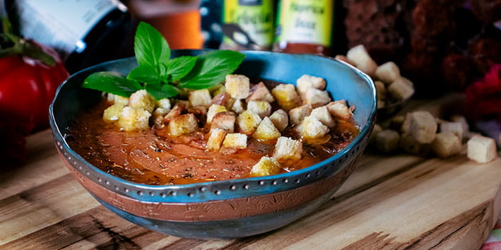 Receita: Gaspacho com Páprica Doce